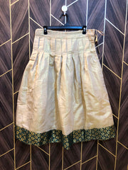 Women Skirts Silk Medium | Size Waist 30 | Length 33