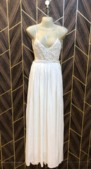 Western Long Maxi Linen Small | Size | Chest 18 | Length 60