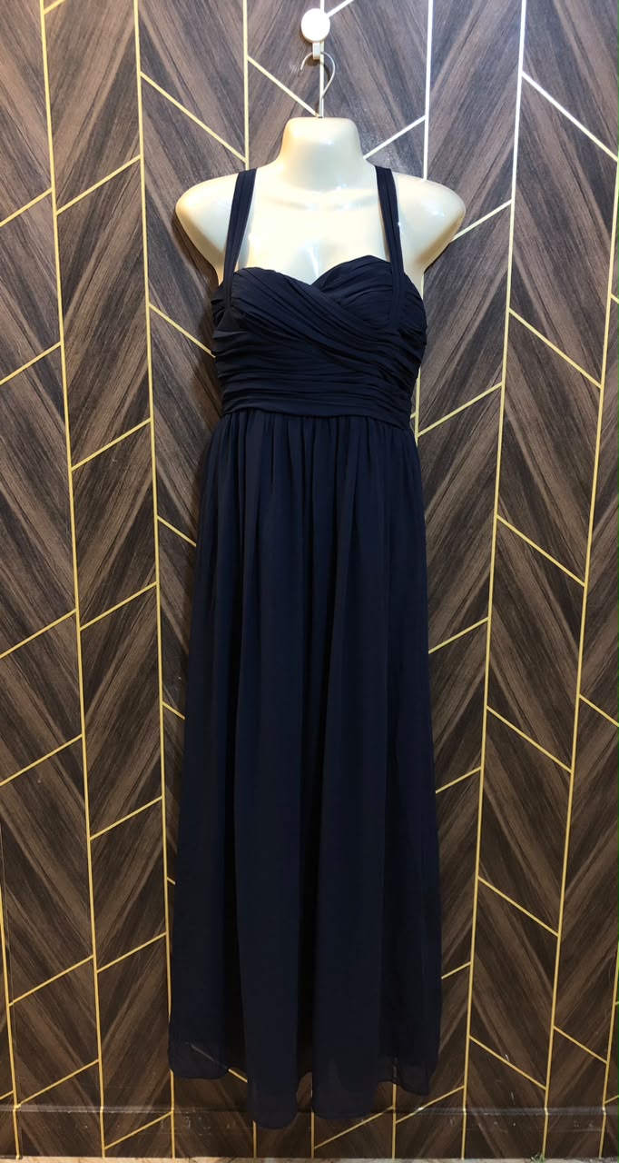 Western Long Maxi Chiffon Small | Size | Chest 18 | Length 60