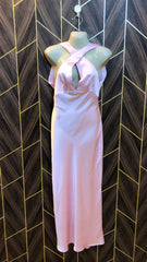 Western Long Maxi body fitted Silk Small | Size | Chest 18 | Length 60