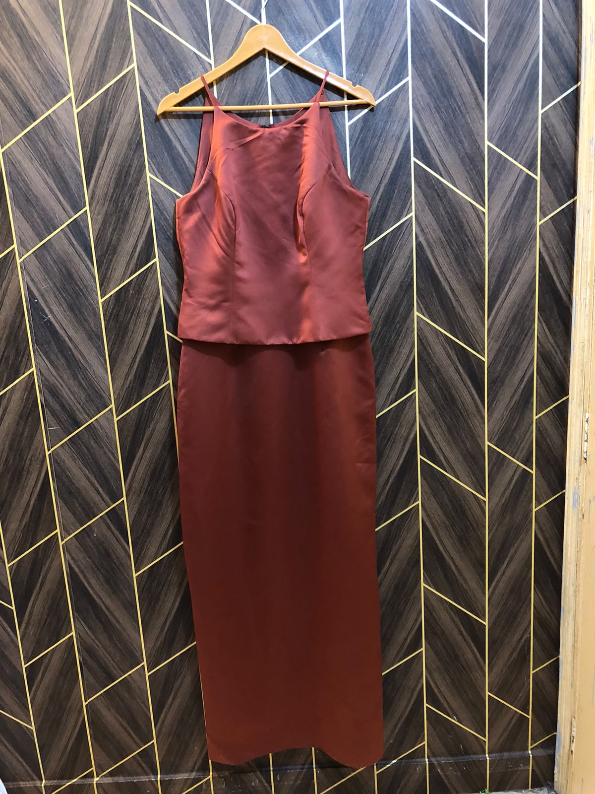 Western Long Maxi Silk Medium | Size | Chest 19 | Length 60