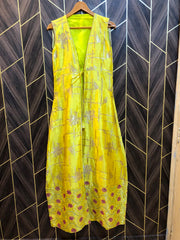 Western Long Maxi Silk Small | Size | Chest 18 | Length 58