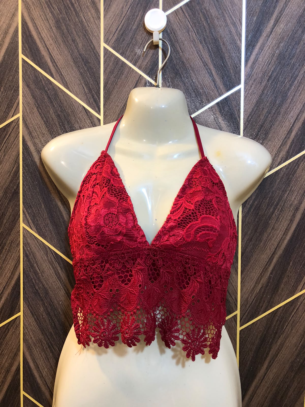 Trendy net CropTop Size Small