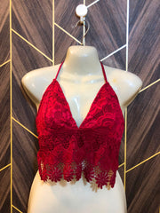 Trendy net CropTop Size Small