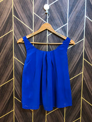 Trendy Chiffon CropTop Size Small