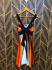 Mini Dress Silk X Small Size Chest 17 Length 38