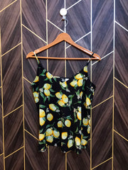 Trendy Linen CropTop Size Small
