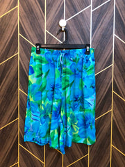 Women Mini Shorts Linen Medium | Size Waist 30–32