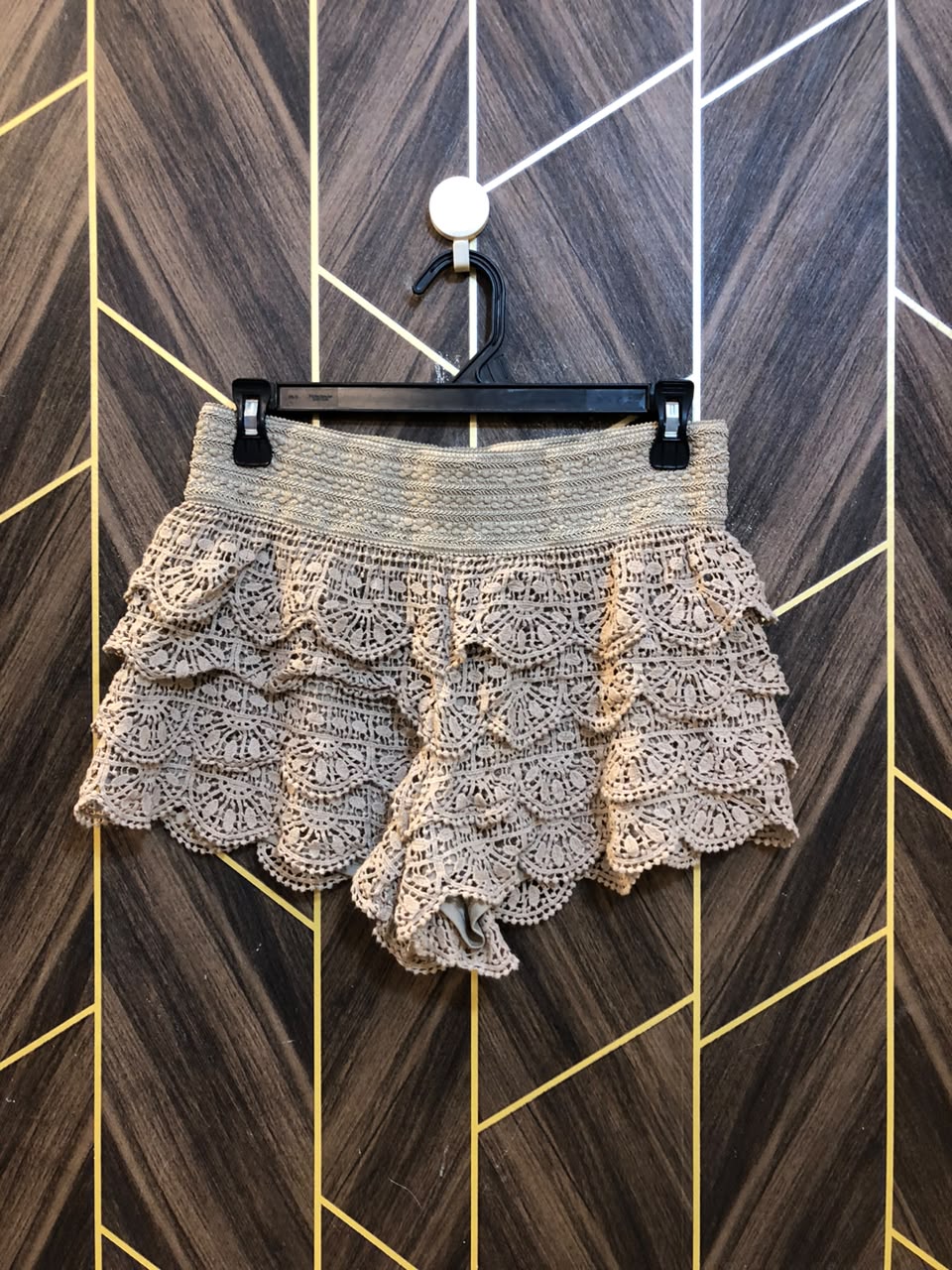 Women Mini Shorts net  Jersey Small to Medium | Size Waist 28–30