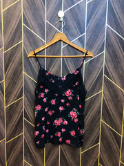 Trendy Chiffon CropTop Size Large