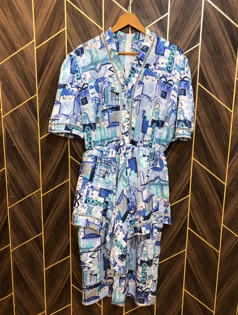 Western Long Maxi Silk Medium | Size | Chest 19 | Length 47