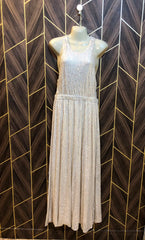 Western Long Maxi back less Jersey Medium | Size | Chest 19 | Length 60
