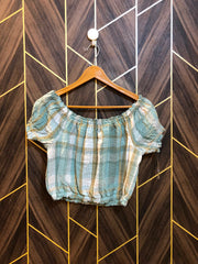 Trendy Linen CropTop Size X Small
