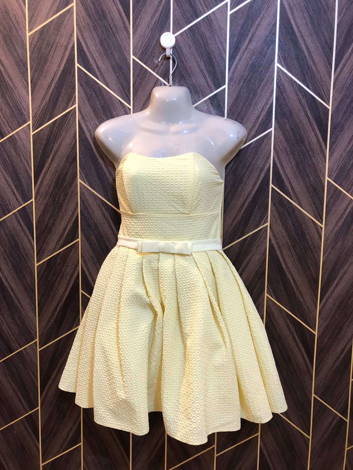 Mini Dress Chiffon Medium Size Chest 19 Length 29