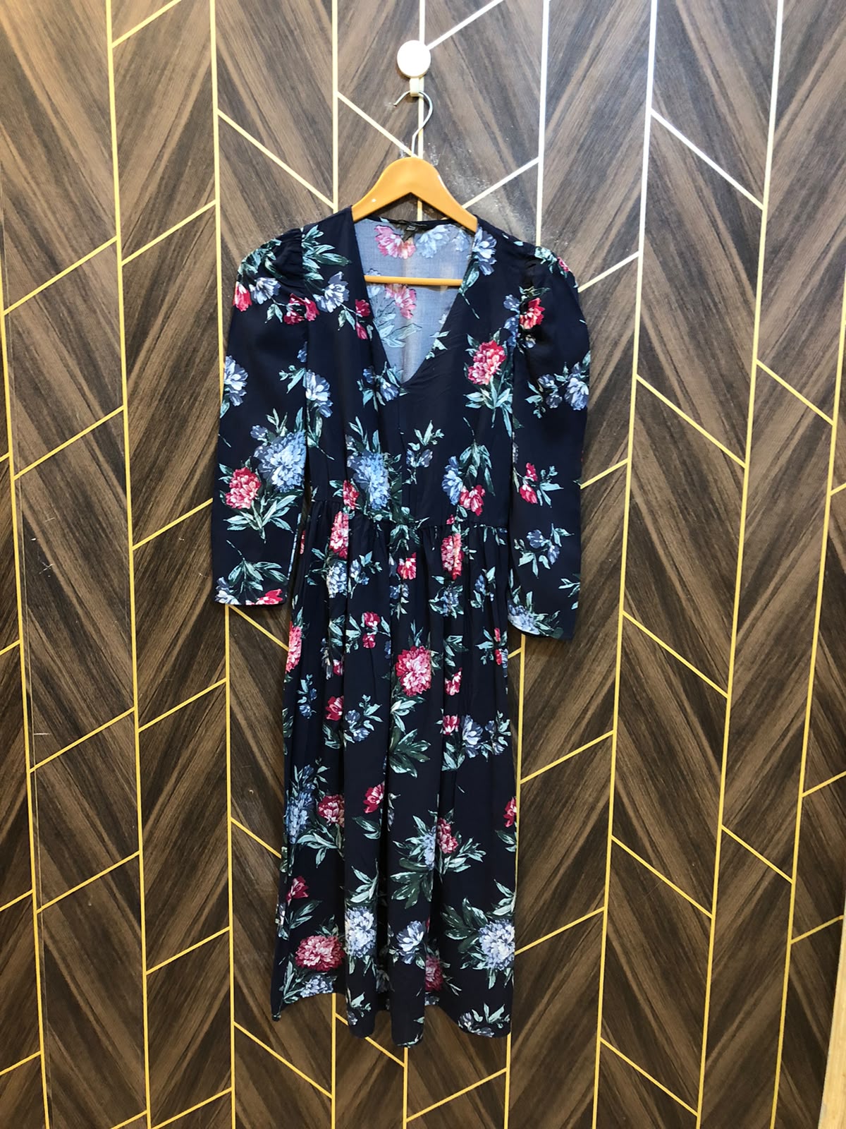 Women Long Shirt Linen X Small | Chest 17 | Length 43