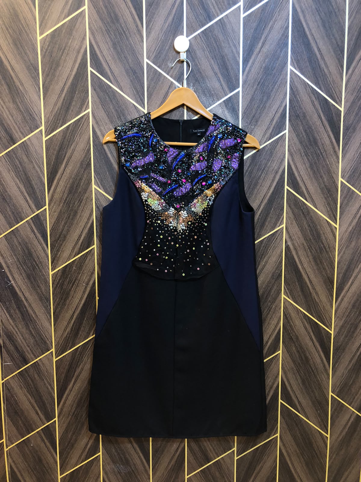 Mini Dress Silk  dress febric Medium Size Chest 19 Length 37