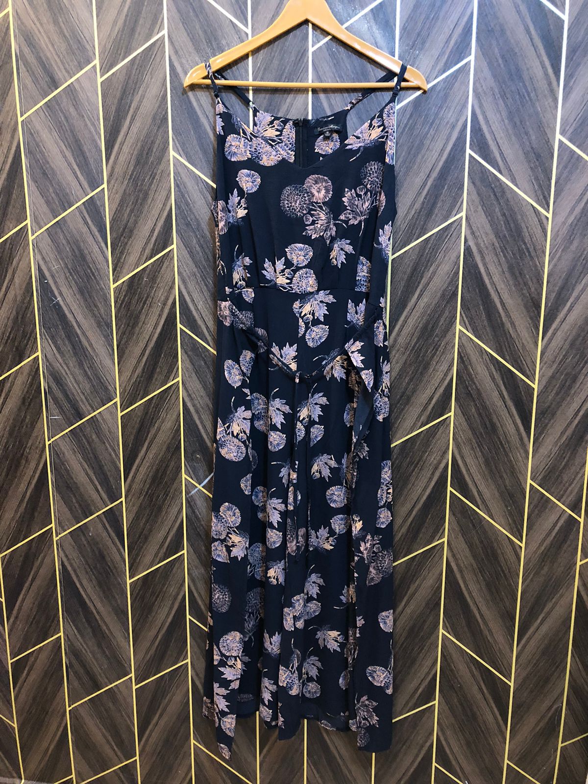 Western Long Maxi Chiffon Small | Size | Chest 18 | Length 52