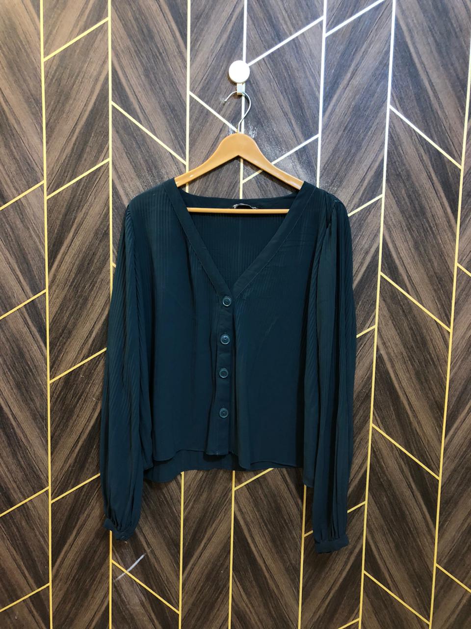 Western Top Chiffon – X-Large Size (Chest: 22, Length: 23  )
