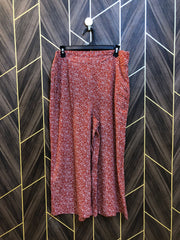 Western Linen Plazo X Large | Size Waist 36 | Length 34