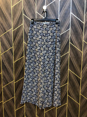 Western Chiffon Plazo X Small | Size Waist 26 | Length 38