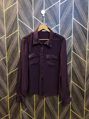 Western Top Chiffon (See Through) – Large Size (Chest: 20, Length: 25)