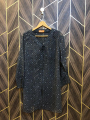 Western Top Chiffon (See Through) – X-Large Size (Chest: 22, Length: 36  shrug  )