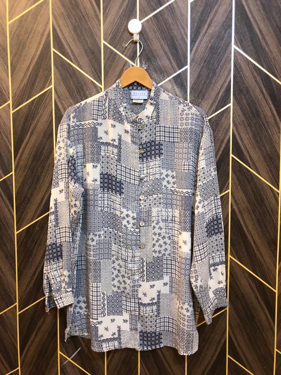 Western Top Chiffon – Large Size (Chest: 21  , Length: 30 )