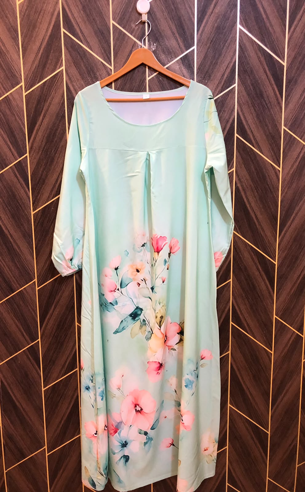 Western Long Maxi Silk Large | Size | Chest 21 | Length 54