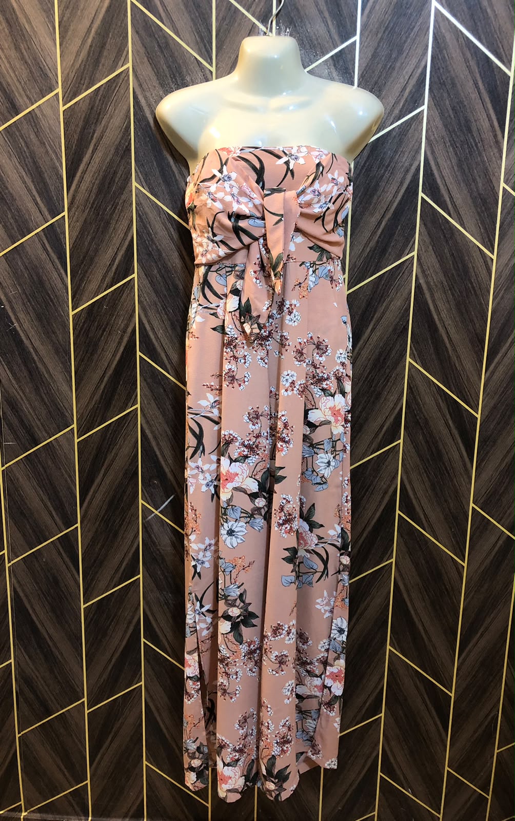 Western jumpsuite Chiffon Small | Size | Chest 18 | Length 50
