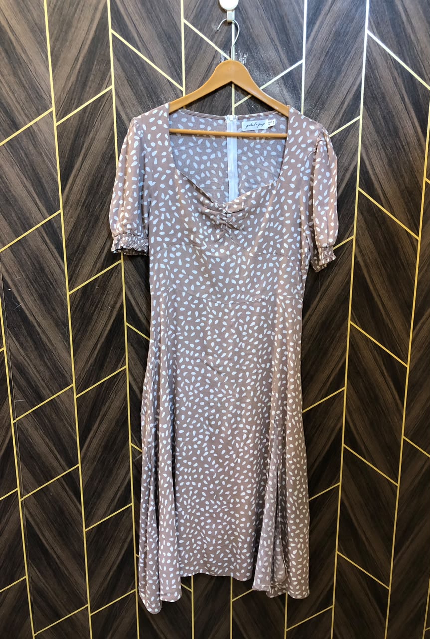 Western Long Maxi Chiffon Medium | Size | Chest 19 | Length 46