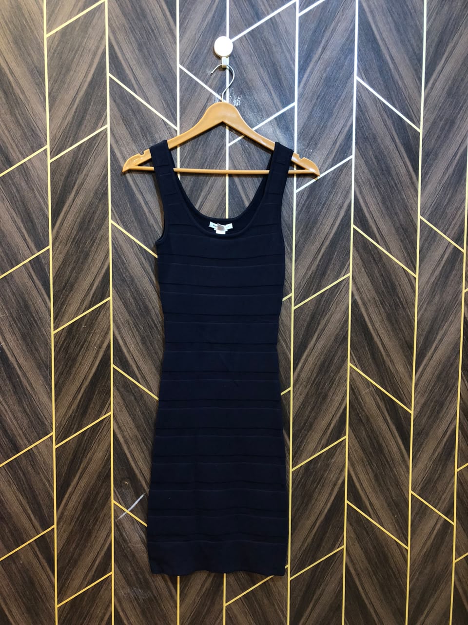 Bodycon Dress Jersey Small | Size | Chest 18 | Length 36