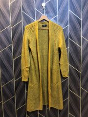 Women Wool Cardigan Sweater Small | Size | Chest 18 | Length 41