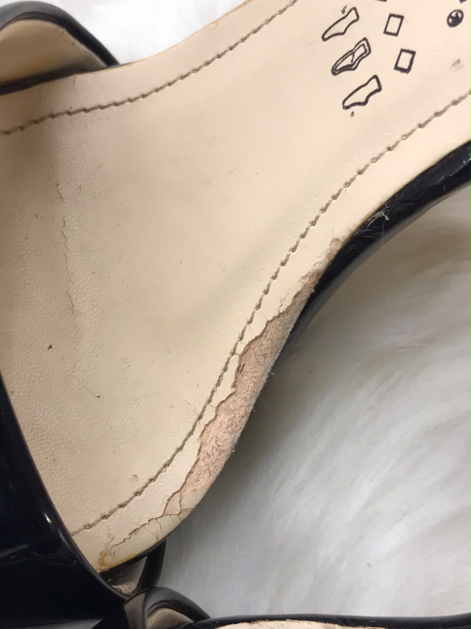 Women Heels Size 6 (EU 36) minor defected
