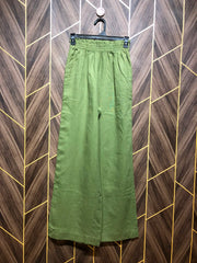 Western Linen Plazo X Small| Size Waist 24 –226 | Length 42