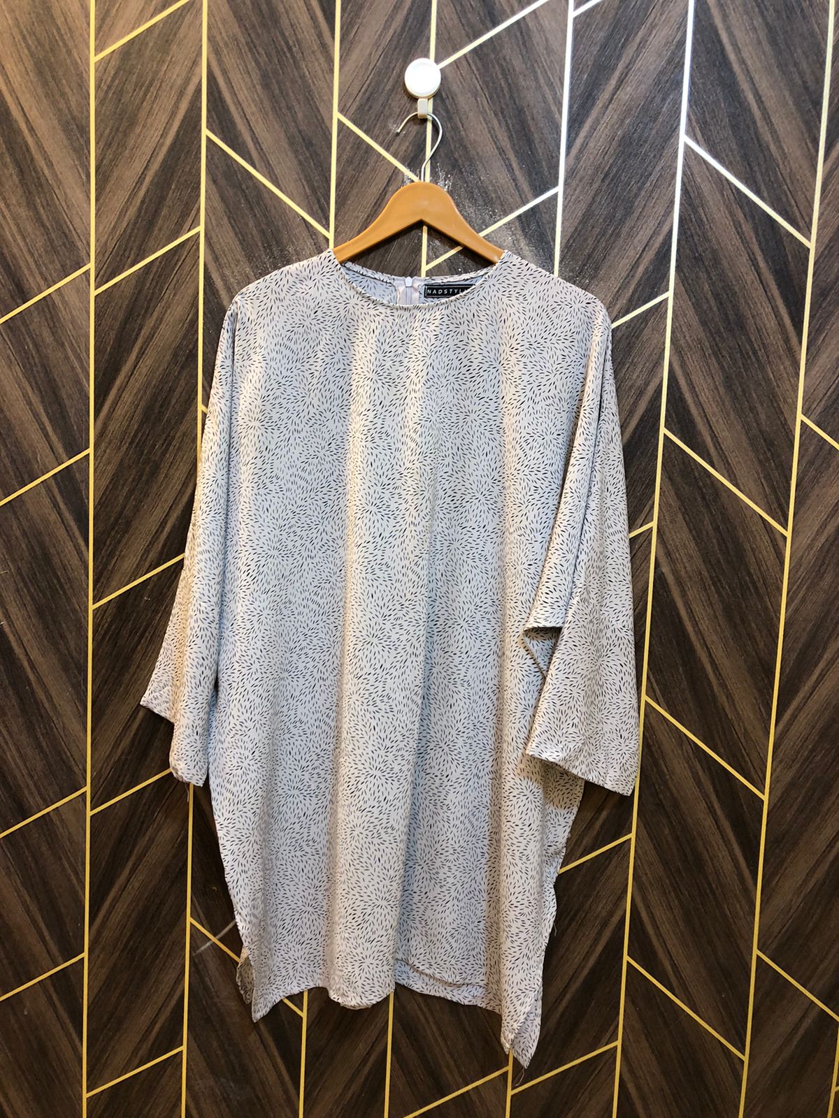 Western Top Chiffon – Large Size (Chest: 20, Length: 35 baggy )