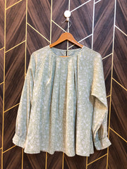 Western Top Chiffon – Large Size (Chest: 20, Length: 25 )