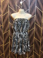 Mini Dress Chiffon Small Size Chest 18 Length 32