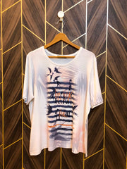 T-Shirt Jersey Large Size Length 25