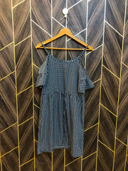 Mini Dress Linen Small Size Chest 18 Length 36