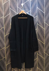 Women Wool Cardigan Sweater 1XL | Size | Chest 23 | Length 44