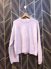 Women Crop Sweater Medium | Size | Chest 19 | Length 23 baggy