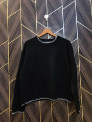 Women Crop Sweater Large | Size | Chest 21 | Length 23