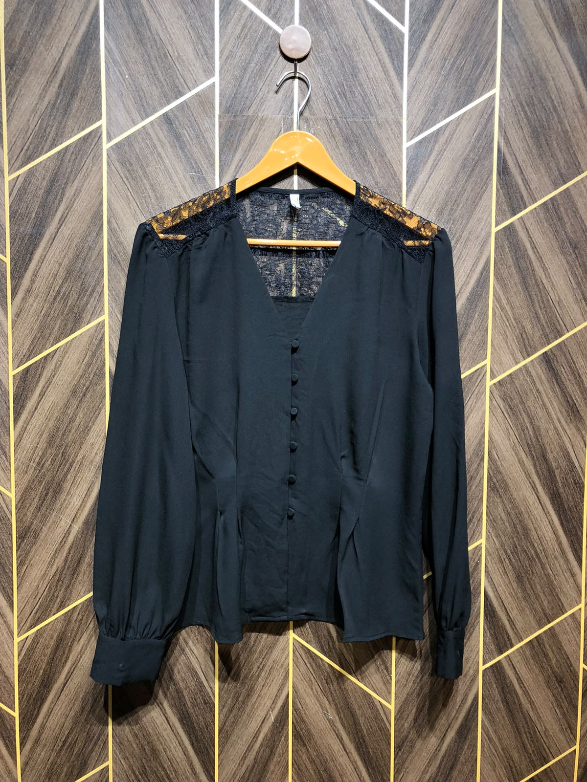 Western Top Chiffon – Large Size (Chest: 20, Length:  23 )
