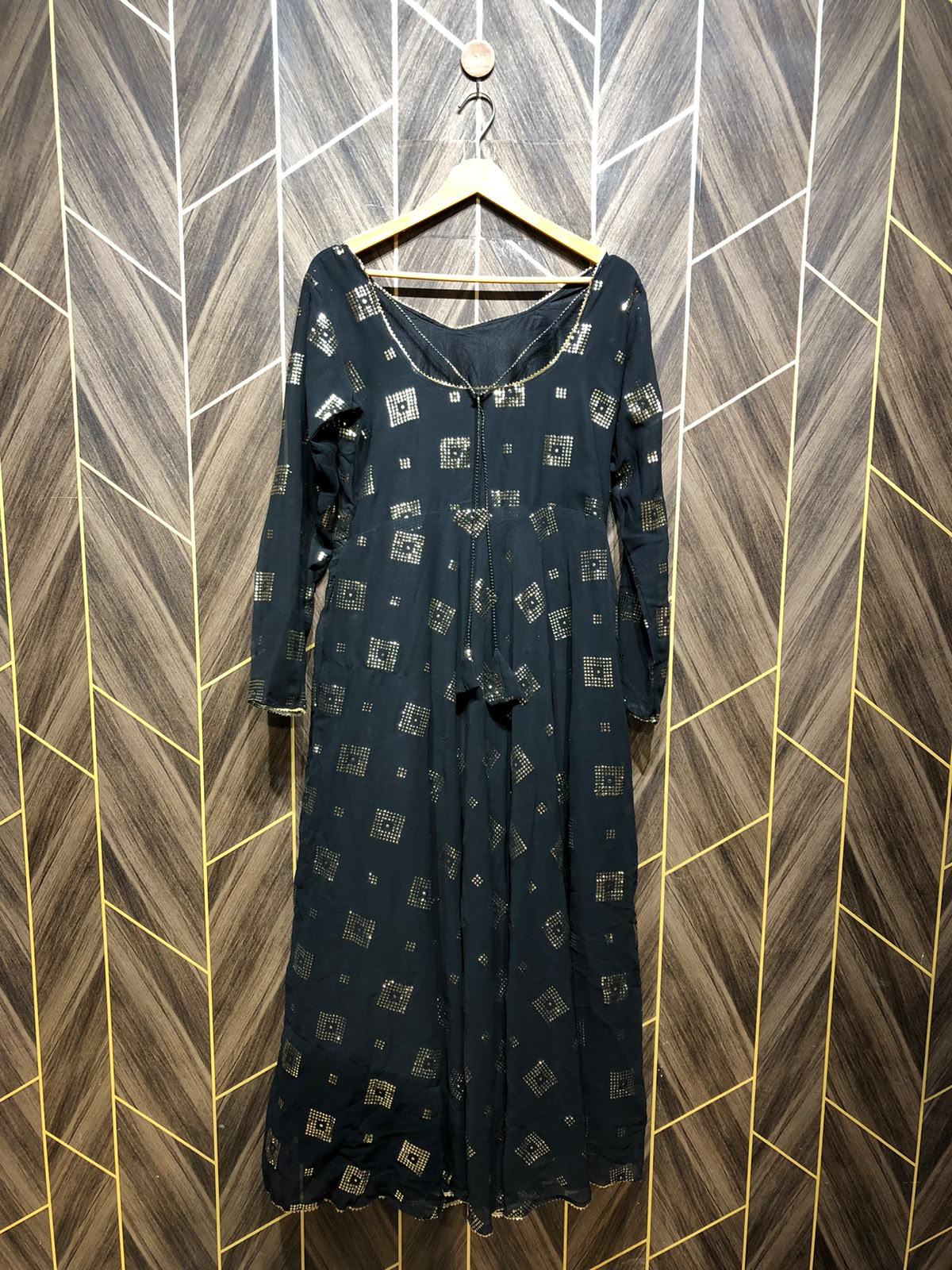 Western Long Maxi Chiffon Medium | Size | Chest 19 | Length 50