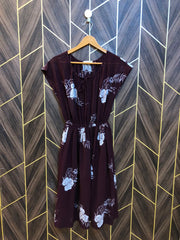 Mini Dress Chiffon See Through Small Size Chest 18 Length 40