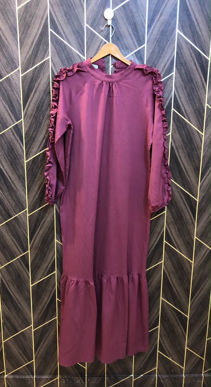 Western Long Maxi Jersey Large | Size | Chest 20 | Length 57  baggy