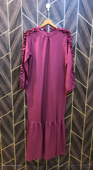 Western Long Maxi Jersey Large | Size | Chest 20 | Length 57  baggy