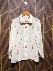 Western Top Chiffon – Large Size (Chest: 21 , Length: 27 )