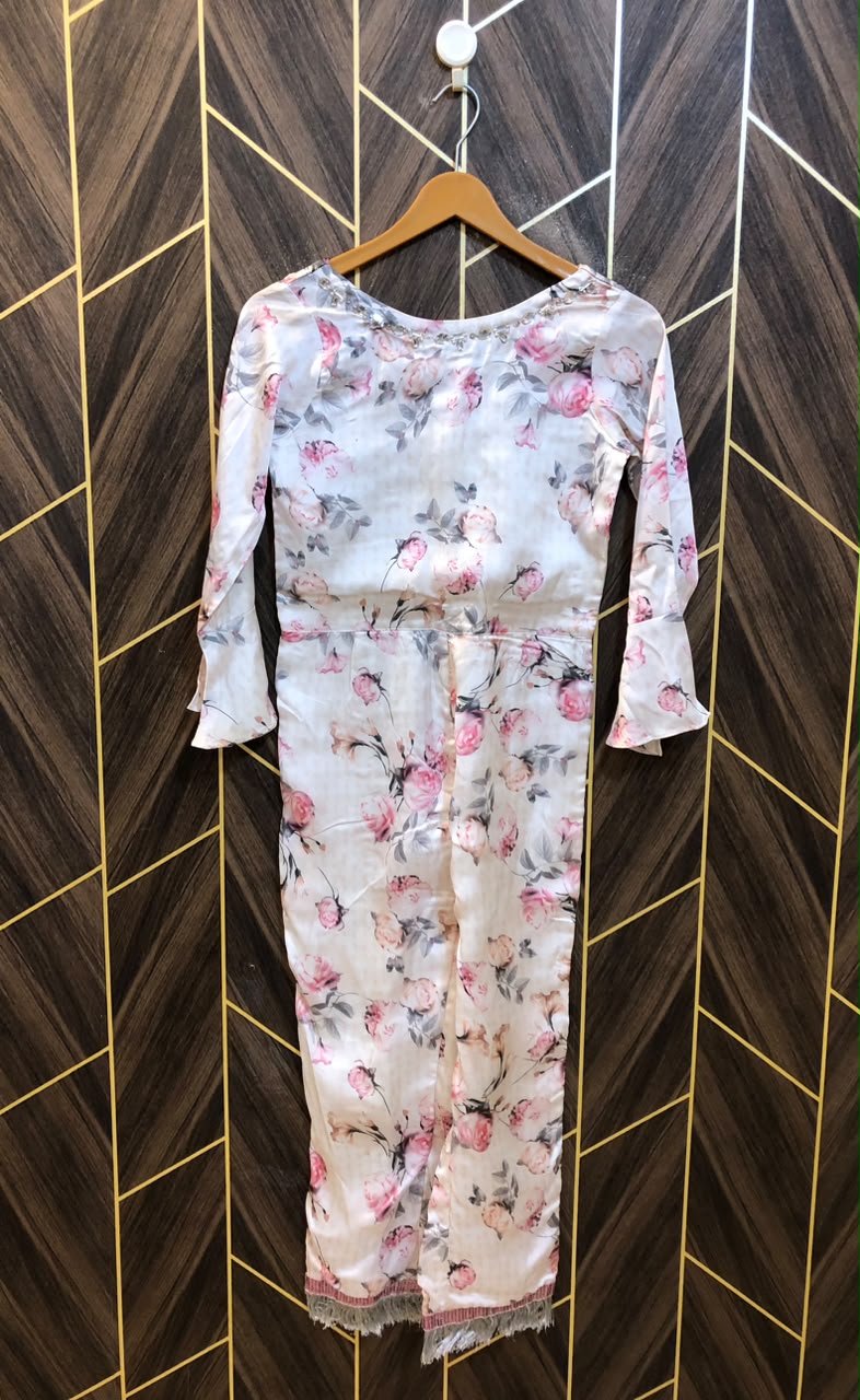 Western Jump suite Silk X Small | Size | Chest 15 | Length 46