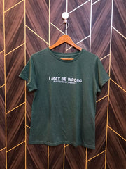 T-Shirt Jersey Medium Size Length 24